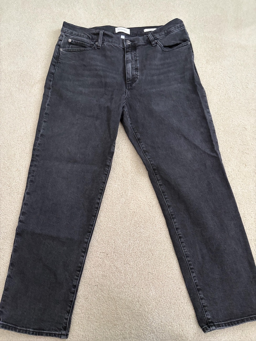 Frame the Borrowed Jeans in Deco
